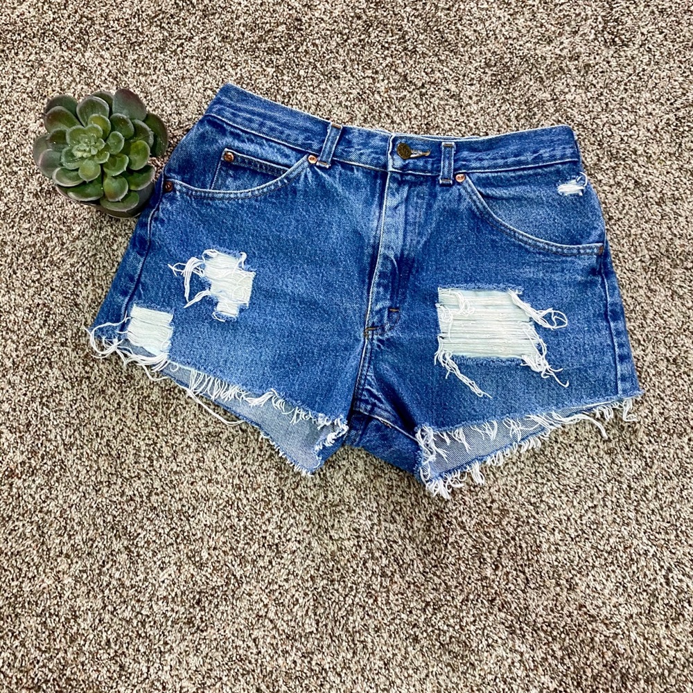 Vintage Lee Riders High Rise Shorts - Picture 2 of 7
